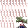 CNglam 120Pack Christmas Ornament Hooks Easter Egg Hook Metal Wire