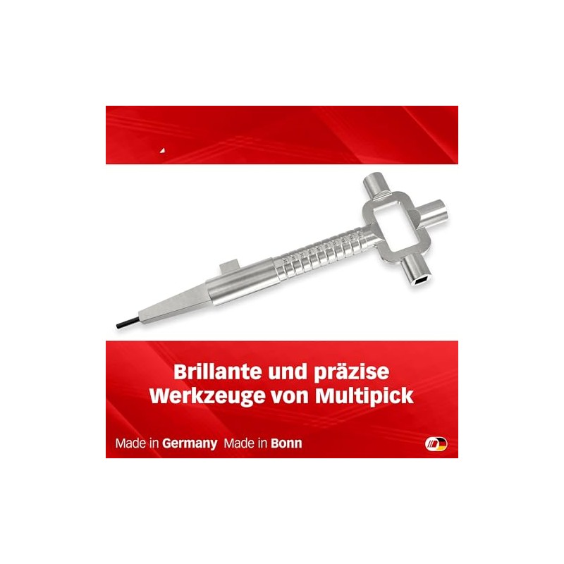 Multipick Universal Key [Made in Germany] Construction Key – Architect