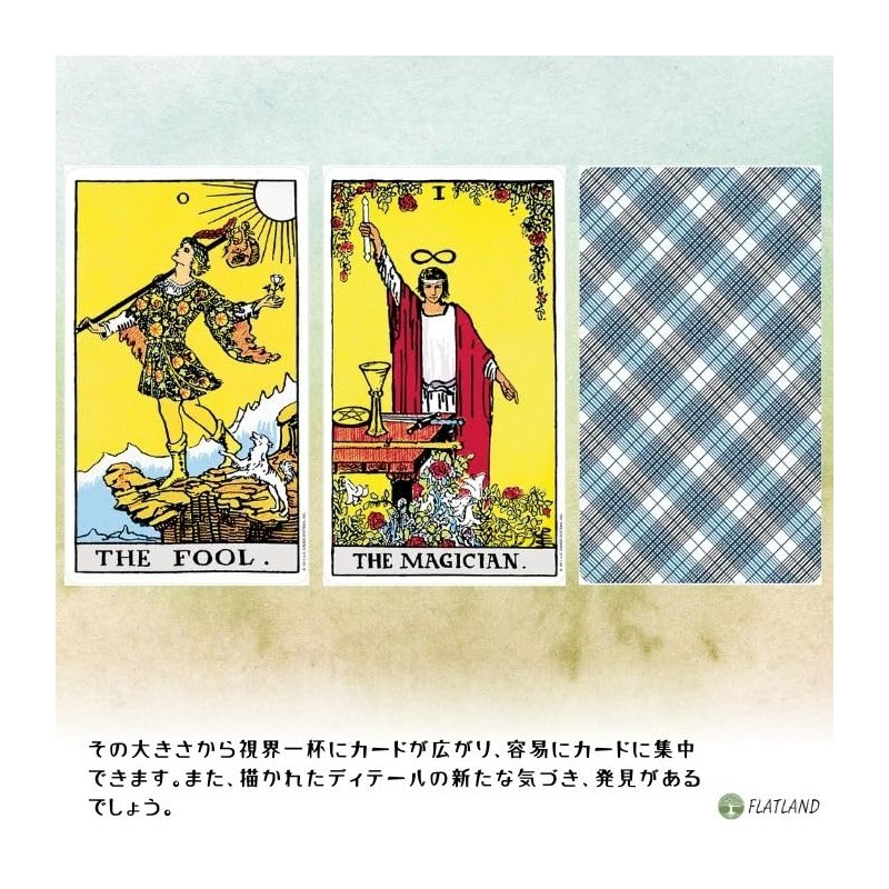 Giant Rider Weight Tarot Giant Rider-Waite Tarot with Tarot Card