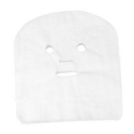 SAFIGLE 100Pcs Face Gauze Mask Sheets Pre Cut Skin Fiber Paper for DIY Facial Treatments Hydrating and Convenient Mask for Moisturizing Fit for Skincare Routine