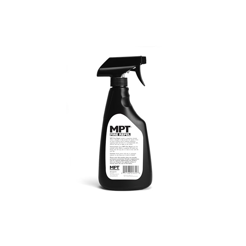 MPT Fire Repel - Spray Formula, Environmentally Friendly, Fire Retardant,