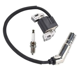 Fuerdi 595304 Ignition Coil for 17HP 17.5HP 19.5HP 20HP Intek OHV Engine Poulan Craftsman MTD Troy-Bilt Lawn Mower Engines Replace 799650 592841 795315 Magneto Armature