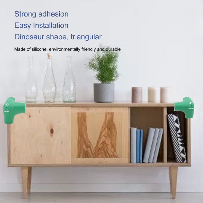 8 Pcs Corner Guards Triangular Silicone Furniture Corner Guard Table