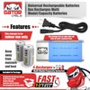 Gator Cable Universal Rechargeable Battery Charger For AA AAA C