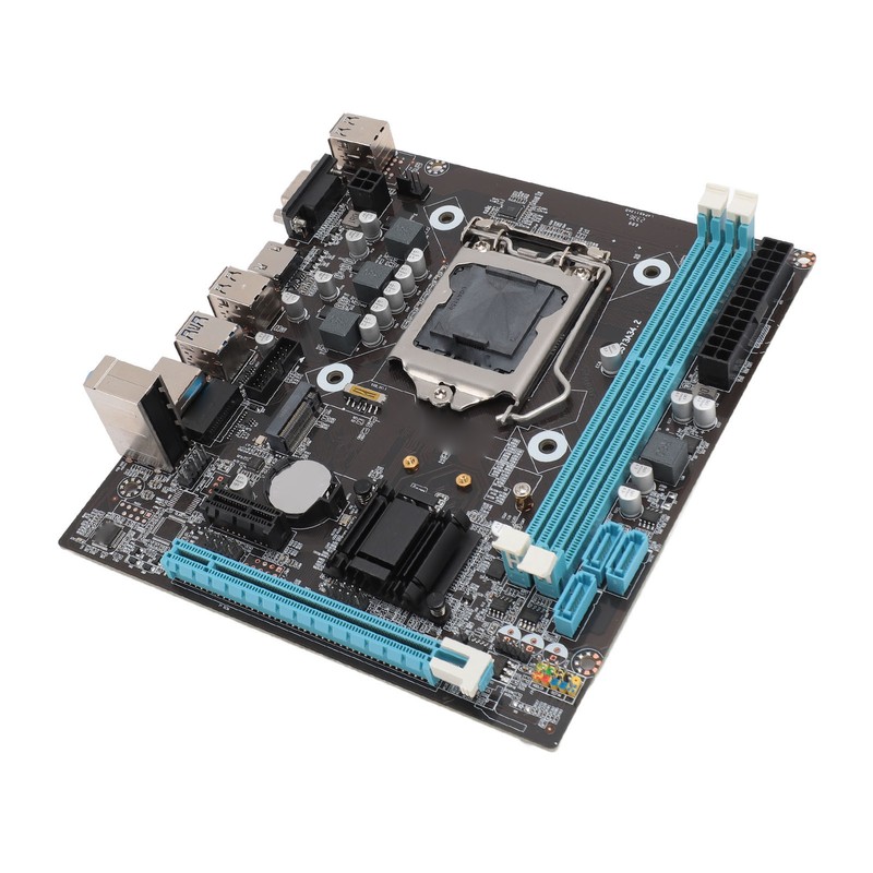 H81G Gaming Motherboard Dual Channel DDR3 Gigabit Network Card PC