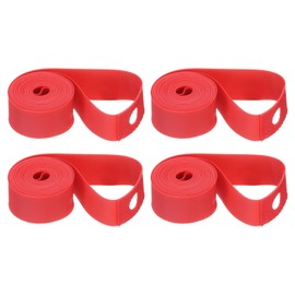 sourcing map 4pcs Bicycle Rim Strip 29" x 18mm PVC Bike Tire Liner Bicycle Wheel Rim Tape Inner Tube Tape Anti-Scratched Guard Cushion Pad Protector for Road MTB Mountain Bike
