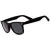 Retro Rewind Polarized Sunglasses (Black Matte, Polarized)