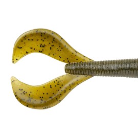 Berkley Powerbait Speed Boss Fishing Soft Bait, Green Pumpkin, 4 3/4"