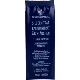 SILBERNITRAT-Kaliumnitr.Ätzstäb.Ätzstift 115 mm