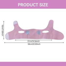 Landrain V-shaped double chin remover mask, face tape lifting face