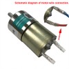 Bringsmart Micro DC 12V 5rpm Geared Motor with Bracket Centric