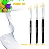 Himmlfel Dry brush Set，3 Size Dry Brush Miniature Painting，Professional Dry