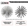 ARES 11042-2-Piece Tapered Feeler Gauge and Offset Feeler Gauge Set