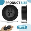 2 Pack Mini LCD Digital Hygrometer Thermometer Compact Humidity Thermometer