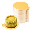 100pcs Mini Cake Boards 3.5 inch Round Gold Cake Base