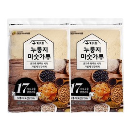구가네식품 누룽지 미숫가루 1kg 2개, 1kg, 2개 Gugane Food Nurungji Misutgaru 1kg 2 Pack