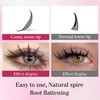 Premade Spire Lashes Anime Lash Fans C/D Curl Manga Chunk