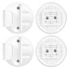 Miumoon No Drill Retractable Baby Gates Parts, Large Size No