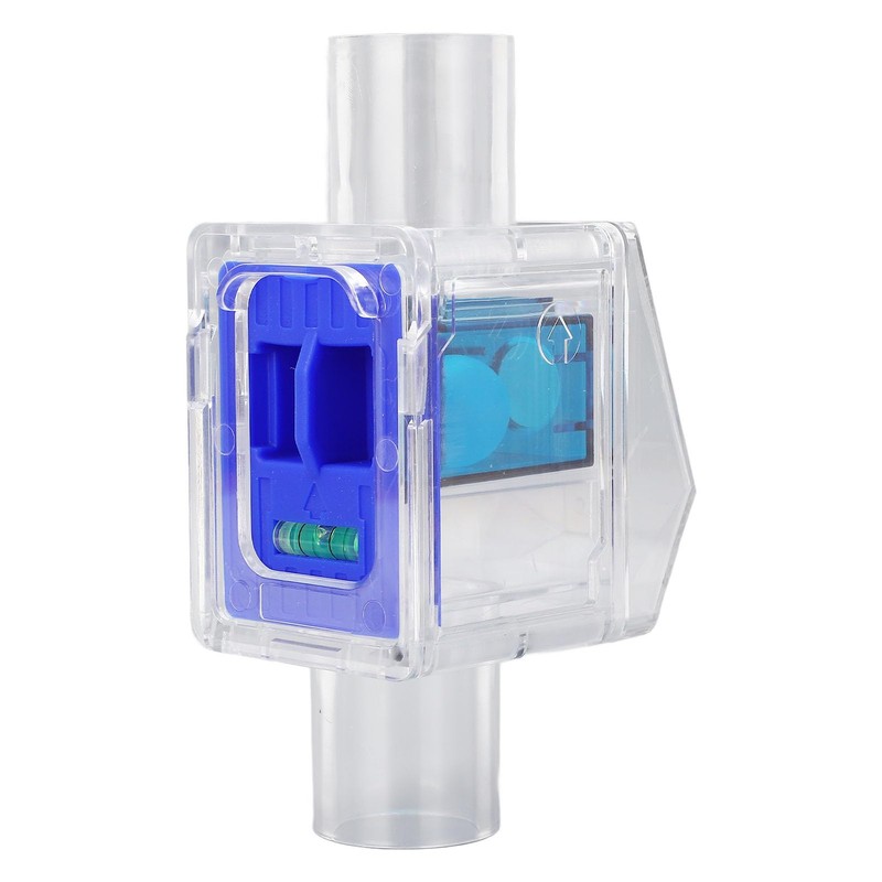 Three-safe check valve for air conditioning condensate, backflow and odour