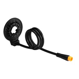 Pedal Assist Sensor for Bafang Hub Motor Kit Left Side Mounted PAS, Hub Motor Left Spindle PAS Sensor with 3 Pin Connector