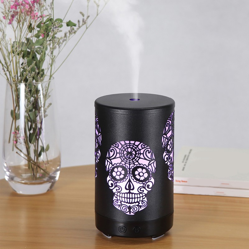 Essential Oil Diffuser Portable Remote Control Aroma Diffuser LED Light