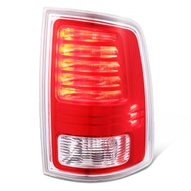 DNA MOTORING LED/Halogen Passenger Side (Right) Taillight Assembly Compatible With RAM 1500 13-18/RAM 1500 CLASSIC 19-22/RAM 2500 13-18/RAM 3500 13-18, CH2801203, OEM-TL-017-R
