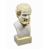 Aristotle Sculpture Aristotle Bust Ancient Greek Philosopher Alabaster Statue