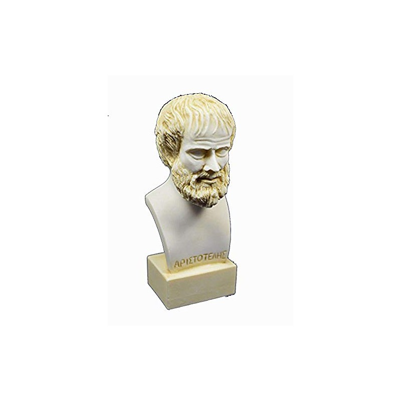 Aristotle Sculpture Aristotle Bust Ancient Greek Philosopher Alabaster Statue