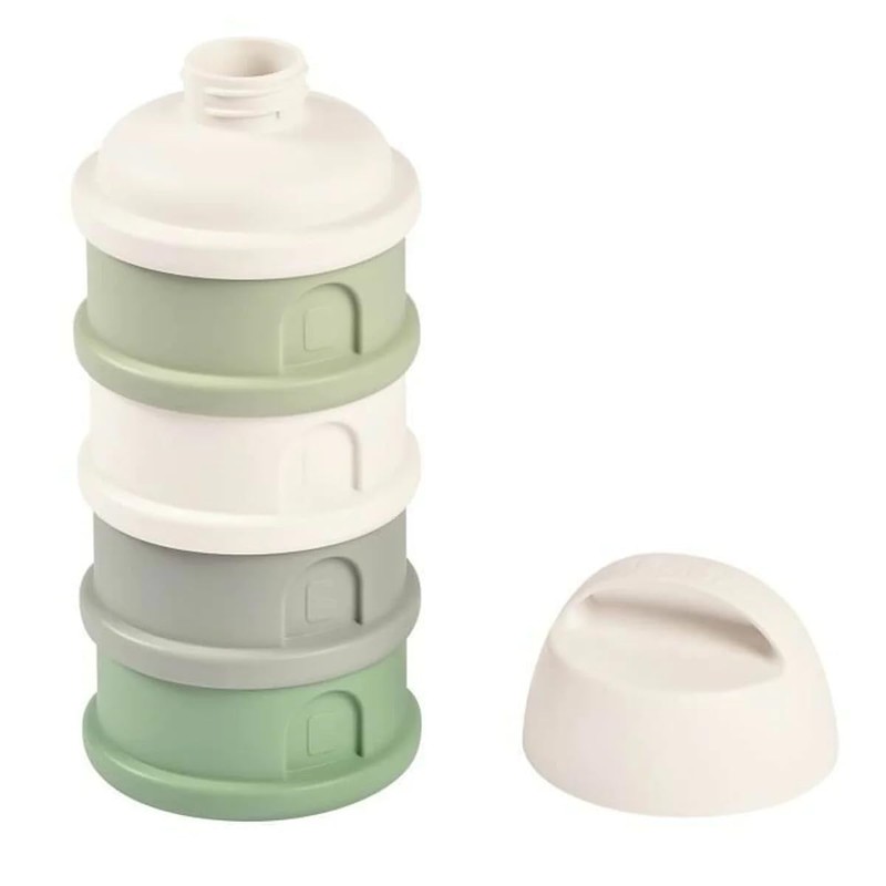 BÉABA, Stackable Milk Dispenser 100% Airtight 4 Compartments Made in