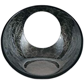 J-kitchens 872401 Serving Plate, Sun Moon Kamakura, Small, Black, Aqua, 5.8 inches (14.7 cm), Model Number: Made in Japan