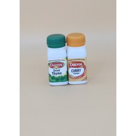 Ducros Dried Thyme 10g & Ducros Curry Powder 25g Bundle