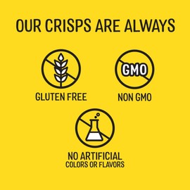 The Good Crisp Company, Potato Chips, 5.6 Ounce Canisters, Pack of 8 (Variety Pack)