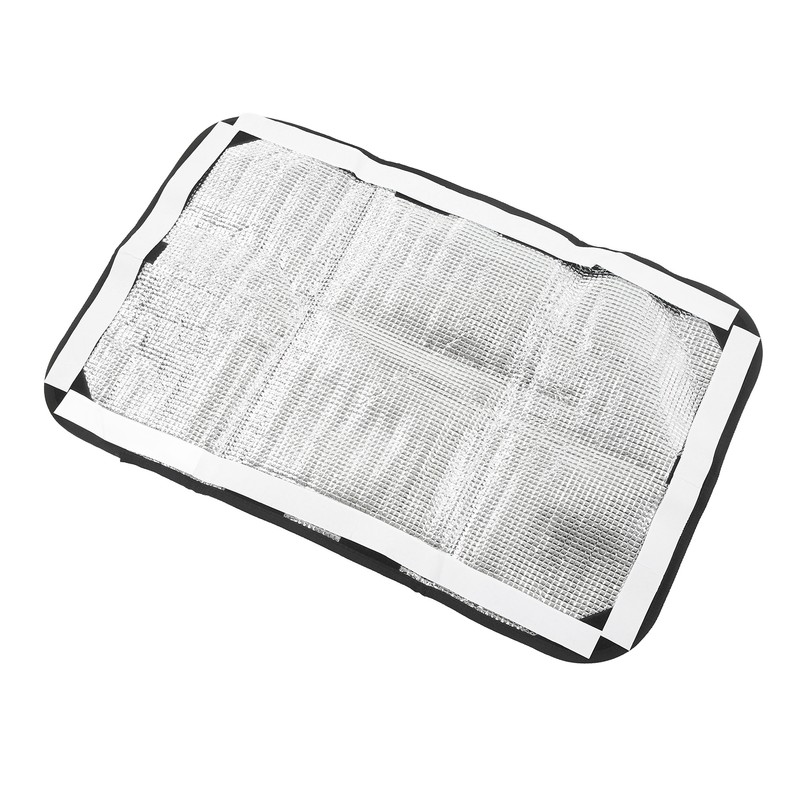 2PCS RV Window Shade Shading UV Protection Oxford Cloth Aluminum