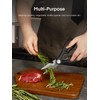 Knife Block Set, FOHERE 14 Pieces Self Sharpening Knife Block