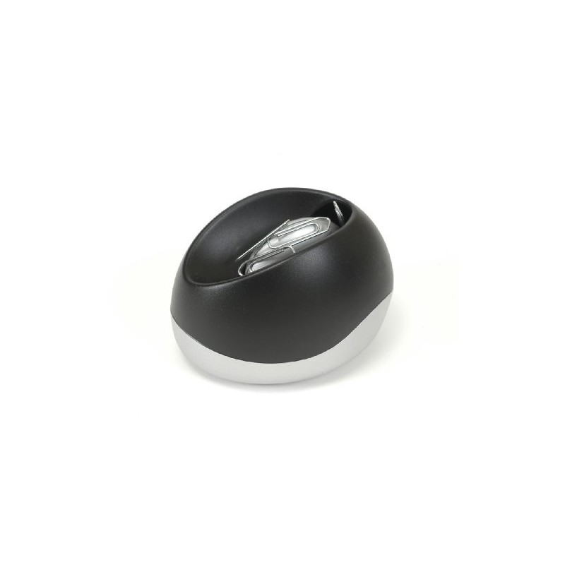 Alba Automated Paper Clip Dispenser Lavender and Metal Grey GRIS