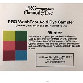 WF Winter Holiday Acid Dye Sampler
