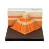 3D Pyramid Notepad LED Light 3D Paper Art Notepad Tear