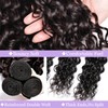 Real Hair Wefts for Sewing Invisible, Water Wave Bundles, Remy