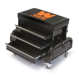 WEN GG1350 350-Pound Capacity Garage Glider Rolling Tool Chest Seat