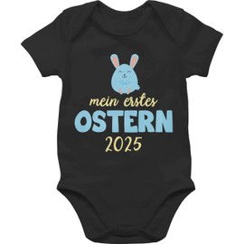 Shirtracer - Baby Bodysuit Boy Girl - Easter Gifts - My First Easter 2024 Blue, 2 Black