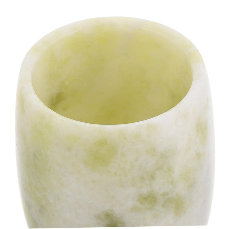 SHOWERORO Tea Cup Natural Crystal Tea Container Home Office Use