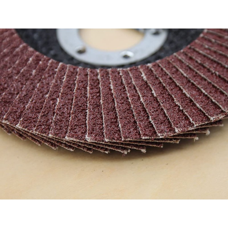 Faithfull Sanding Flap Disk Amuninium Oxide 40 Grit (Coarse) 115mm