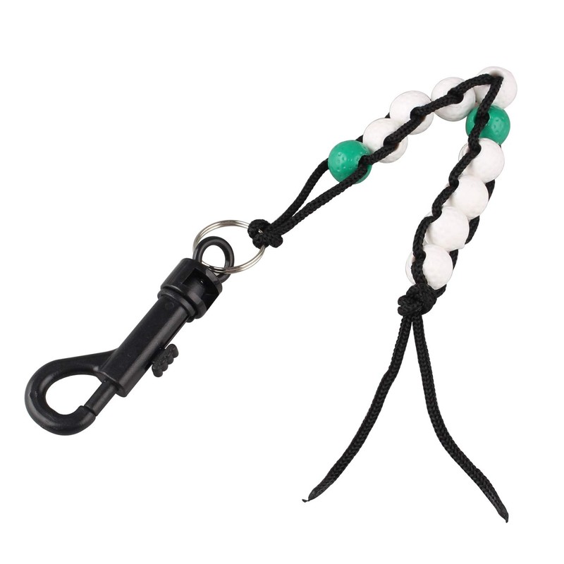 2PCS Golf Score Counter Stroke Bead Keeper Score Beads Bracelets
