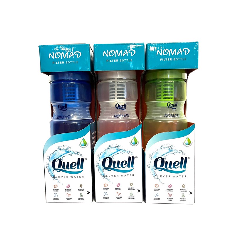 QUELL Filter Bottle Nomad Green