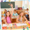 100Pcs Mixed Pencil Toppers, Cute PVC Pencil Clip, Random Different