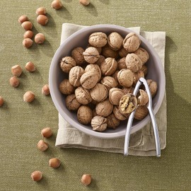 PADERNO Nussknacker Nuss Knacker, klassisches Modell Edelstahl