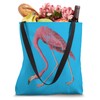 Pink Flamingo Bird of Paradise Tote Bag