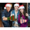 SWNTN Beer Mitten Gloves Knit Stitched Drink Beverages Mitt Holder