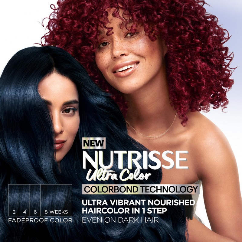 Garnier Nutrisse Ultra Color Hair Color, Permanent Hair Dye for