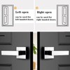 Probrico Dummy Lever Door Handle Square Non-Turning Single Side Pull